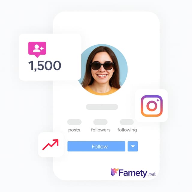 Famety - Buy Instagram Followers, Likes & More