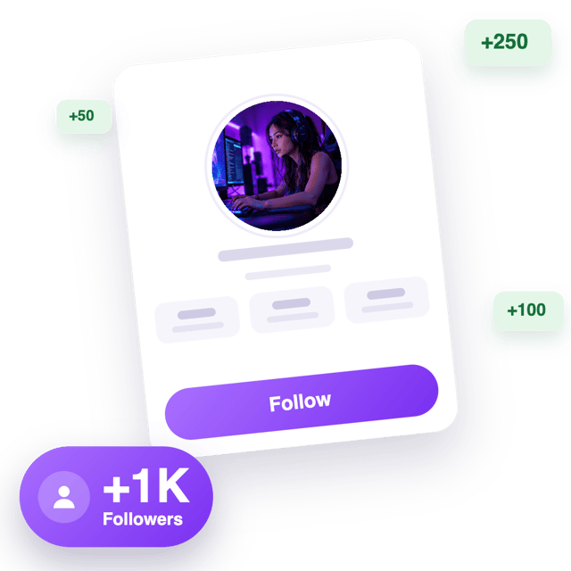 Buy Twitch Followers with Real, Instant Delivery