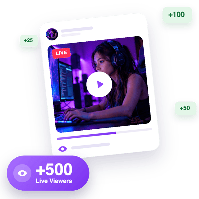 Buy Twitch Viewers with Real, Instant Delivery