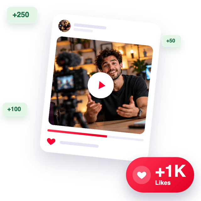 Buy YouTube Likes with Real, Instant Delivery