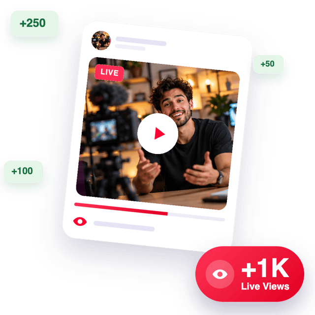 Buy YouTube Live Stream Views for Your Next Broadcast