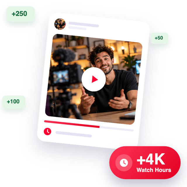 Buy YouTube Watch Hours with Real, Instant Delivery
