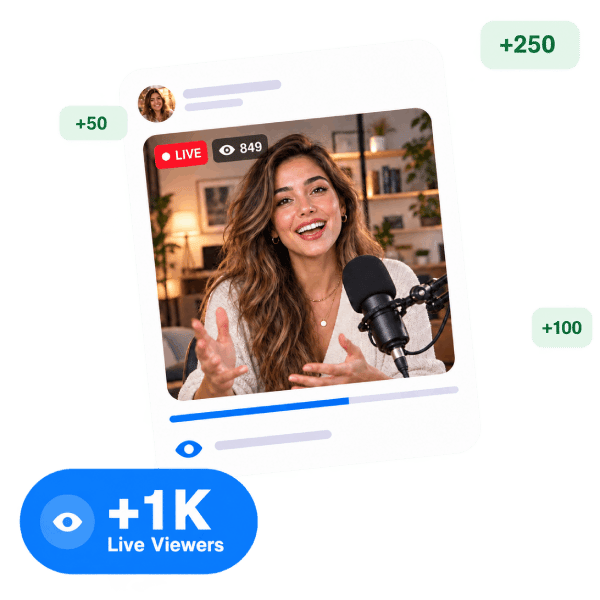 Buy Facebook Live Viewers
