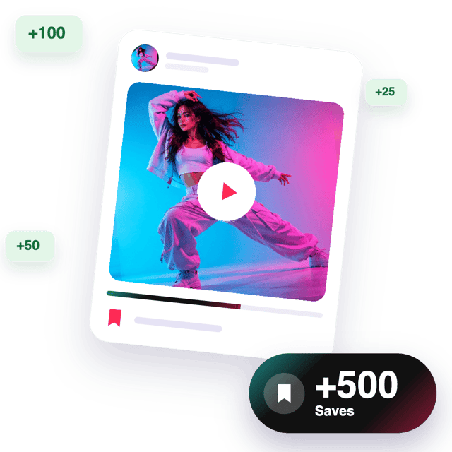 Buy TikTok Saves with Real, Instant Delivery